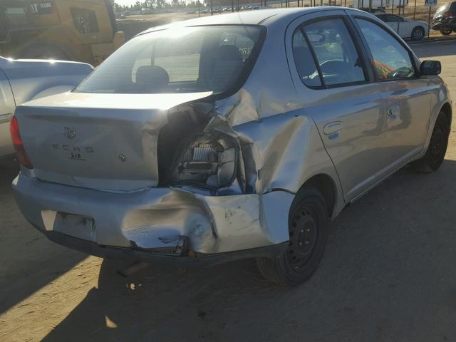 JTDBT123820212399 - 2002 TOYOTA ECHO SILVER photo 4