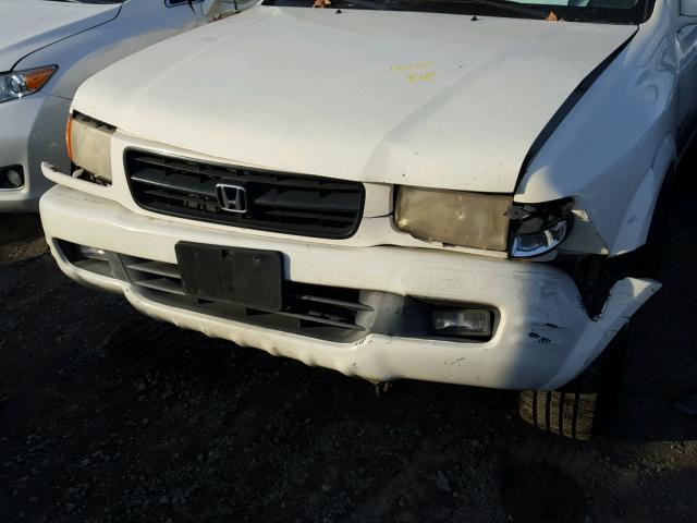 4S6CM58WXX4408955 - 1999 HONDA PASSPORT E 白色 照片 9