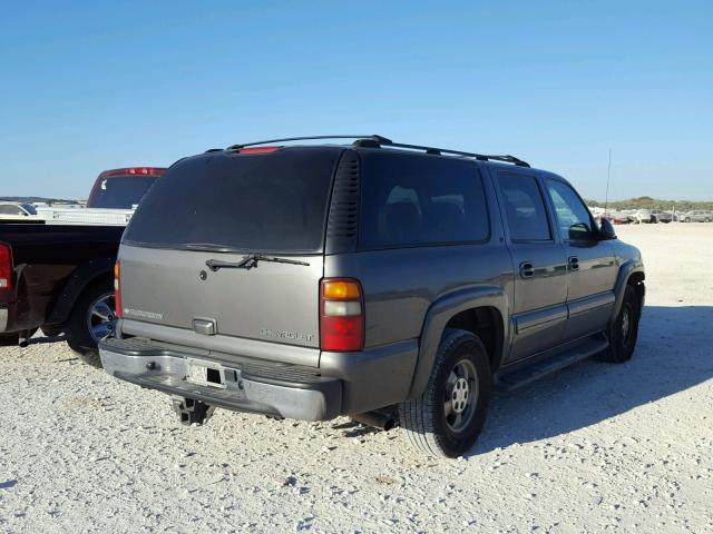 1GNEC16Z52J299868 - 2002 CHEVROLET SUBURBAN C GRAY photo 4