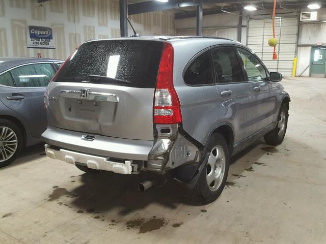 JHLRE48787C103387 - 2007 HONDA CR-V EXL SILVER photo 4