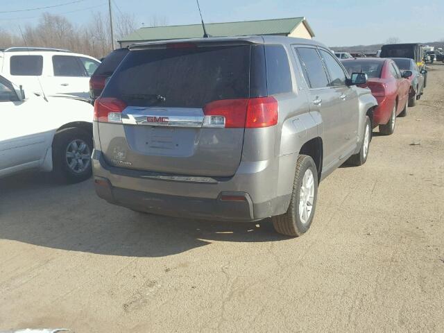 2GKALMEK9C6301699 - 2012 GMC TERRAIN SL SILVER photo 4