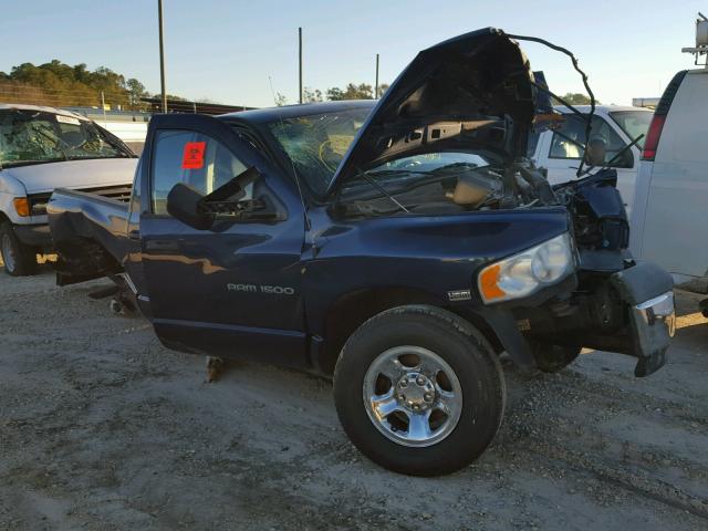 1D7HA18D43J650452 - 2003 DODGE RAM 1500 S BLUE photo 1