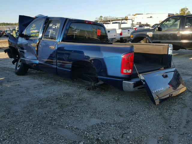 1D7HA18D43J650452 - 2003 DODGE RAM 1500 S BLUE photo 3