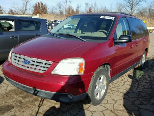 2FMZA57604BA95459 - 2004 FORD FREESTAR S RED photo 2