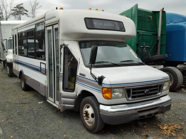 1FDXE45P06DA86050 - 2006 FORD ECONOLINE WHITE photo 1