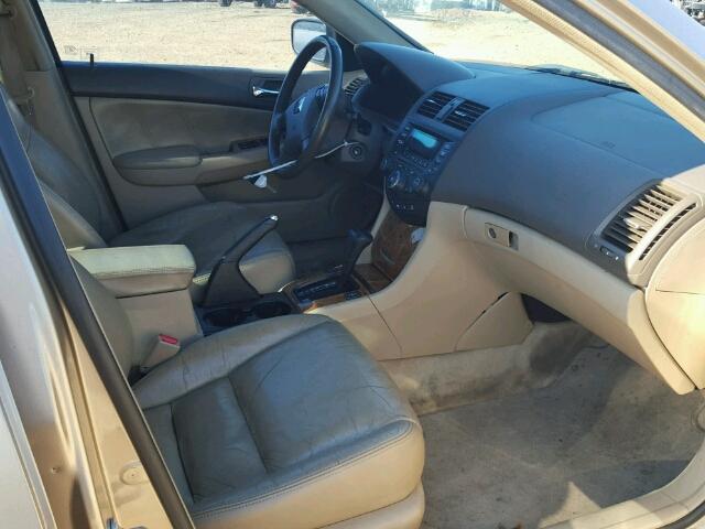 1HGCM56854A008771 - 2004 HONDA ACCORD EX TAN photo 5