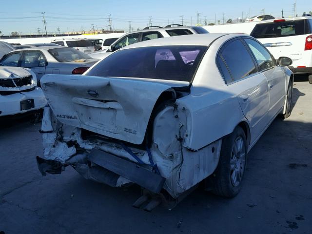 1N4AL11D36N333829 - 2006 NISSAN ALTIMA S WHITE photo 4