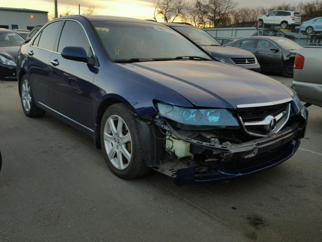 JH4CL96804C038238 - 2004 ACURA TSX BLUE photo 1