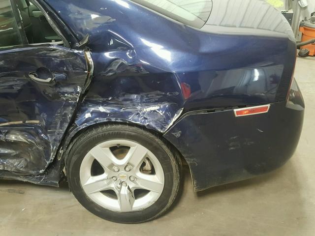 1G1ZG57B99F166561 - 2009 CHEVROLET MALIBU LS BLUE photo 10