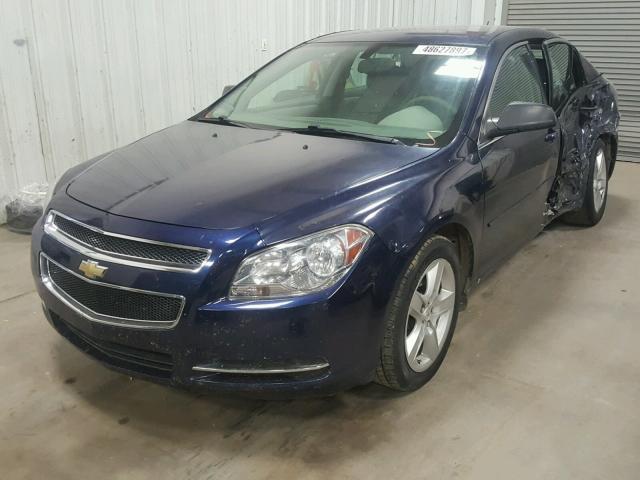1G1ZG57B99F166561 - 2009 CHEVROLET MALIBU LS BLUE photo 2