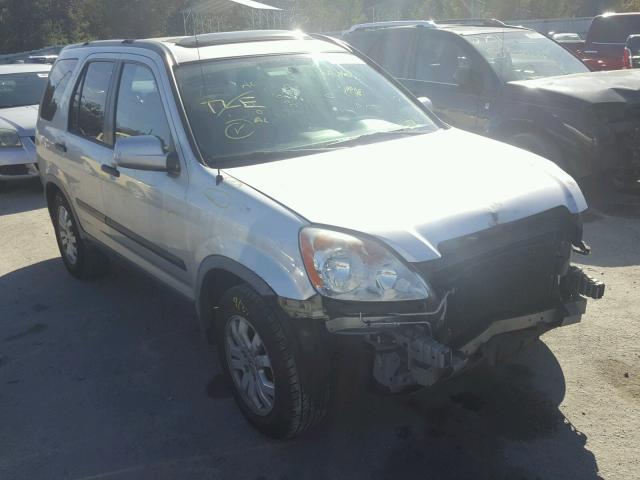 JHLRD78806C033766 - 2006 HONDA CR-V EX SILVER photo 1