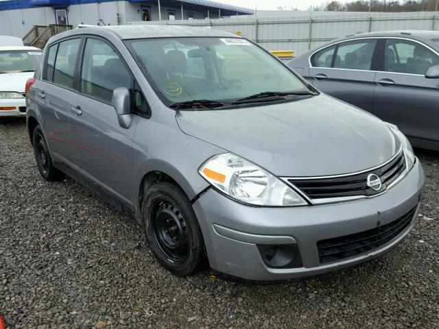 3N1BC1CPXCK812288 - 2012 NISSAN VERSA S GRAY photo 1