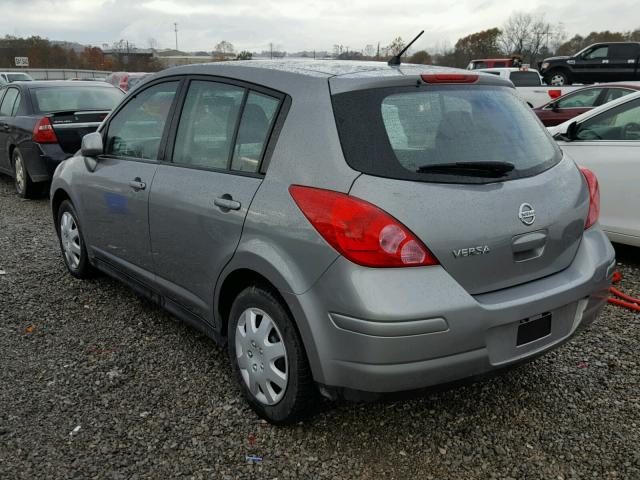 3N1BC1CPXCK812288 - 2012 NISSAN VERSA S GRAY photo 3