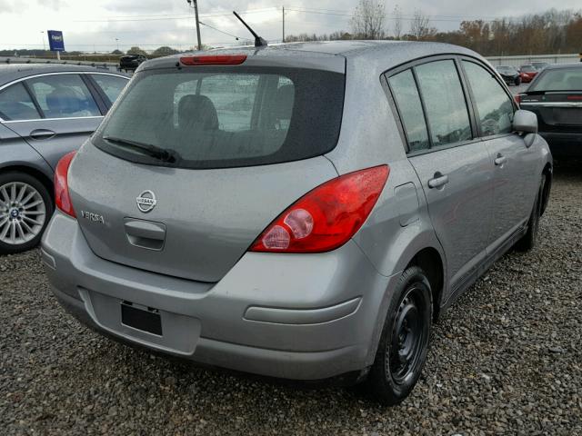 3N1BC1CPXCK812288 - 2012 NISSAN VERSA S GRAY photo 4