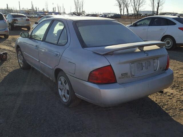 3N1CB51DX5L495388 - 2005 NISSAN SENTRA 1.8 SILVER photo 3