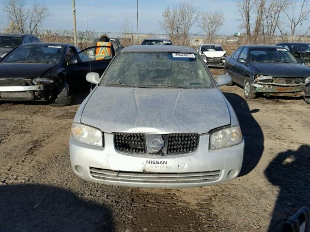 3N1CB51DX5L495388 - 2005 NISSAN SENTRA 1.8 SILVER photo 9