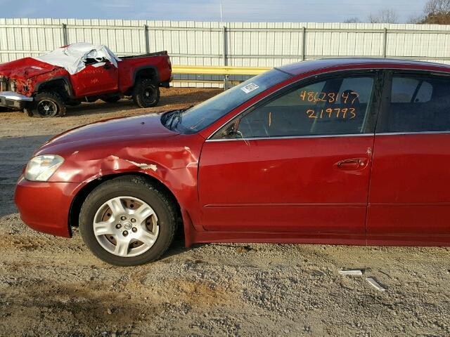 1N4AL11D43C182801 - 2003 NISSAN ALTIMA BAS BURGUNDY photo 9