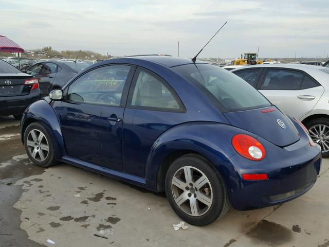 3VWRW31C86M407583 - 2006 VOLKSWAGEN NEW BEETLE BLUE photo 3