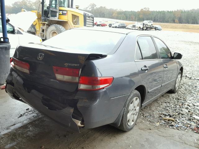 1HGCM56334A173738 - 2004 HONDA ACCORD LX GRAY photo 4