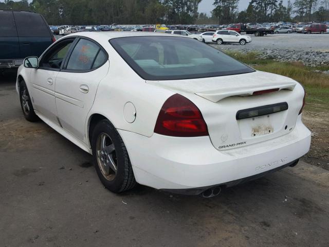 2G2WS522041104955 - 2004 PONTIAC GRAND PRIX Սպիտակ լուսանկար 3