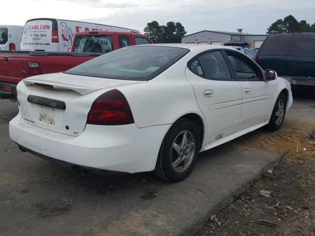 2G2WS522041104955 - 2004 PONTIAC GRAND PRIX Սպիտակ լուսանկար 4