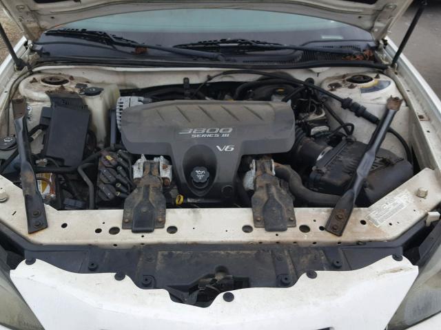 2G2WS522041104955 - 2004 PONTIAC GRAND PRIX Սպիտակ լուսանկար 7