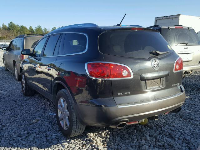 5GAER23D39J133088 - 2009 BUICK ENCLAVE CX BLACK photo 3