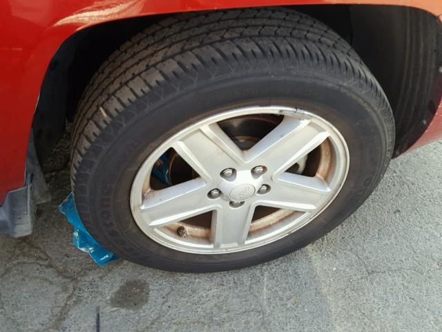 1J8FT47W18D661391 - 2008 JEEP COMPASS SP 红色 照片 9