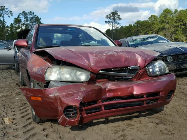 KMHDN45D83U558094 - 2003 HYUNDAI ELANTRA GL RED photo 9