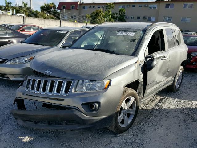 1J4NT1FB7BD195094 - 2011 JEEP COMPASS SP GRAY photo 2