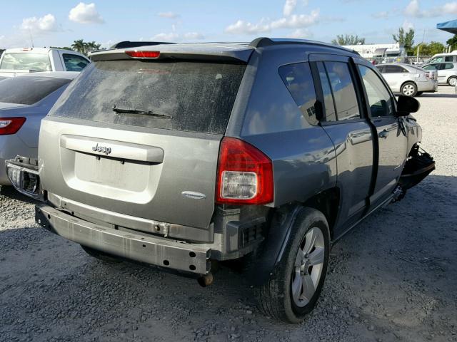 1J4NT1FB7BD195094 - 2011 JEEP COMPASS SP GRAY photo 4