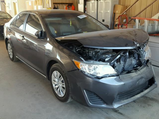 4T4BF1FK9DR313733 - 2013 TOYOTA CAMRY L GRAY photo 1