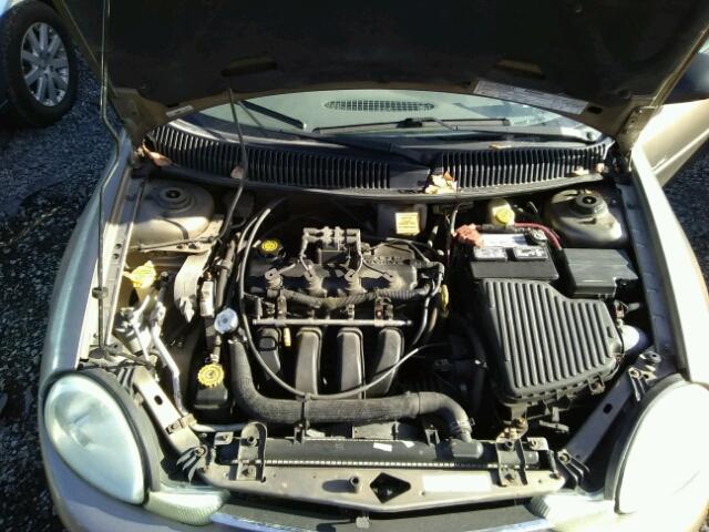 1P3ES46C21D260502 - 2001 PLYMOUTH NEON BASE 棕色 照片 7