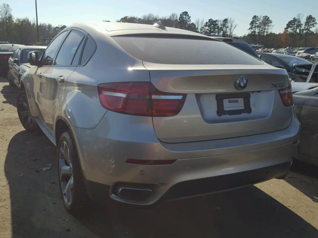 5UXFG8C58DL592228 - 2013 BMW X6 XDRIVE5 ოქროსფერი ფოტო 3