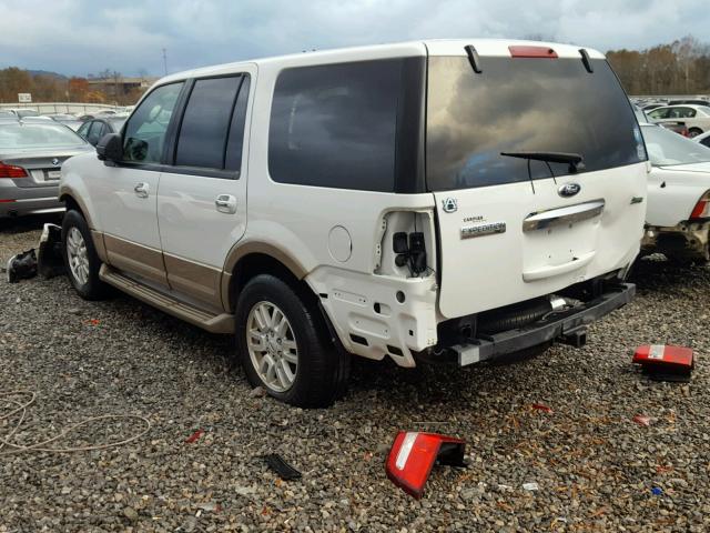 1FMJU1H57DEF35376 - 2013 FORD EXPEDITION WHITE photo 3