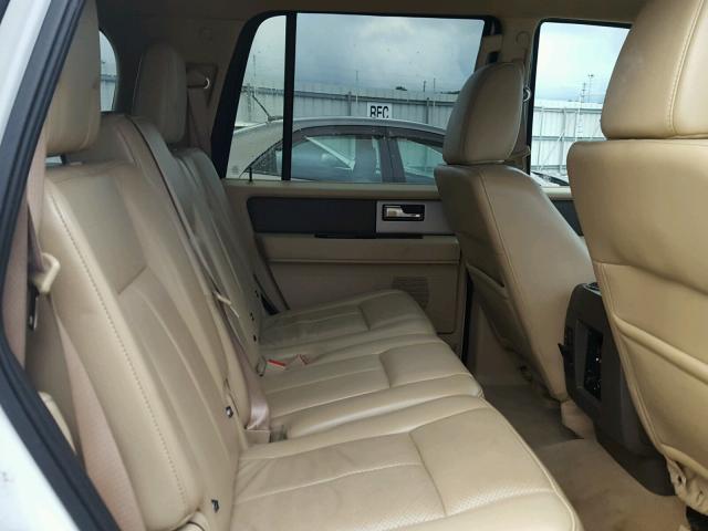 1FMJU1H57DEF35376 - 2013 FORD EXPEDITION WHITE photo 6