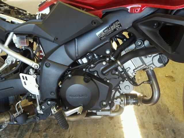 JS1VU51A0E2101592 - 2014 SUZUKI DL1000 RED photo 7