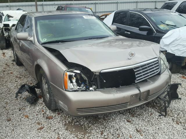 1G6KD54Y03U265253 - 2003 CADILLAC DEVILLE BEIGE photo 1