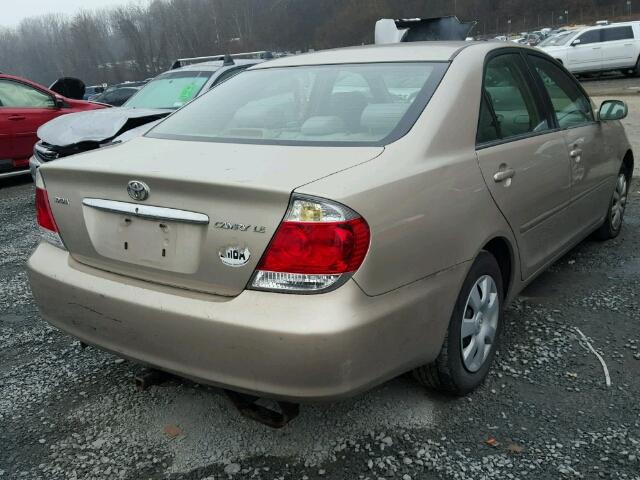 4T1BE32K45U946771 - 2005 TOYOTA CAMRY LE SILVER photo 4