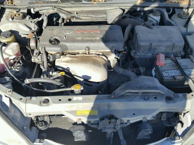 4T1BE32K04U335103 - 2004 TOYOTA CAMRY LE SILVER photo 7