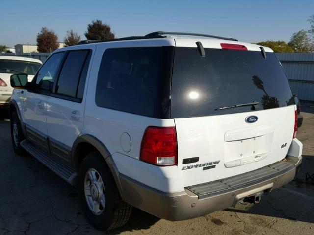 1FMPU17LX3LC30751 - 2003 FORD EXPEDITION WHITE photo 3