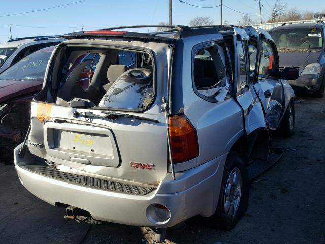 1GKDT13S442136772 - 2004 GMC ENVOY GRAY photo 4