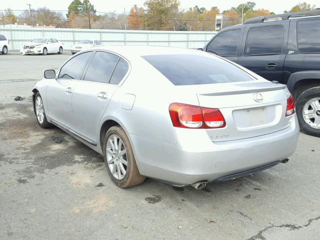 JTHBH96S065024789 - 2006 LEXUS GS GENERAT SILVER photo 3
