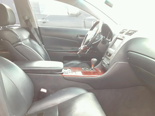 JTHBH96S065024789 - 2006 LEXUS GS GENERAT SILVER photo 5