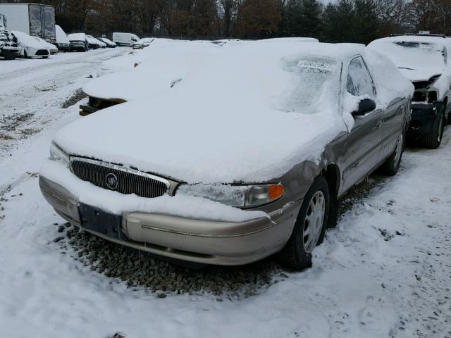 2G4WS52M0X1586257 - 1999 BUICK CENTURY CU TAN photo 2