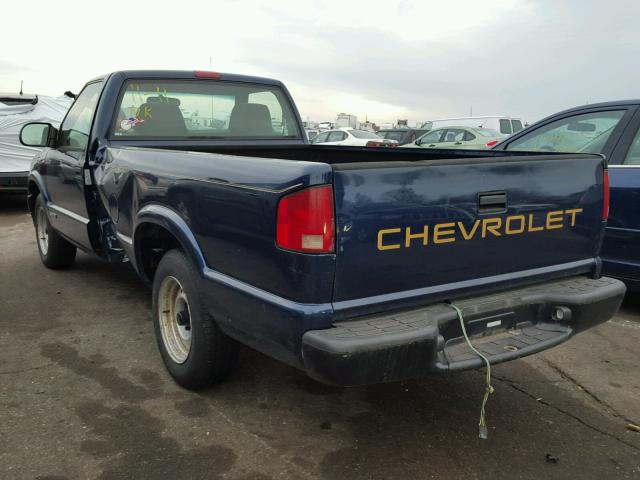 1GCCS1446Y8148127 - 2000 CHEVROLET S TRUCK S1 BLUE photo 3