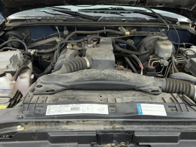 1GCCS1446Y8148127 - 2000 CHEVROLET S TRUCK S1 BLUE photo 7