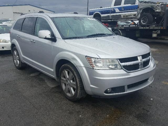 3D4GH67V19T169782 - 2009 DODGE JOURNEY R/ SILVER photo 1