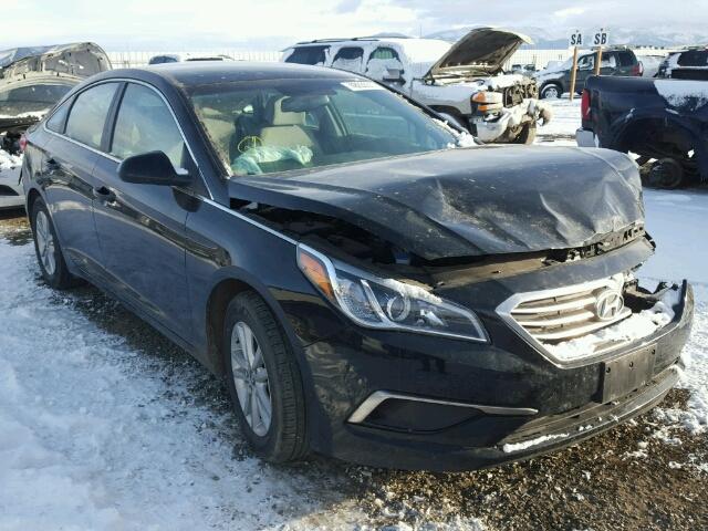 5NPE24AF9GH347236 - 2016 HYUNDAI SONATA SE BLACK photo 1