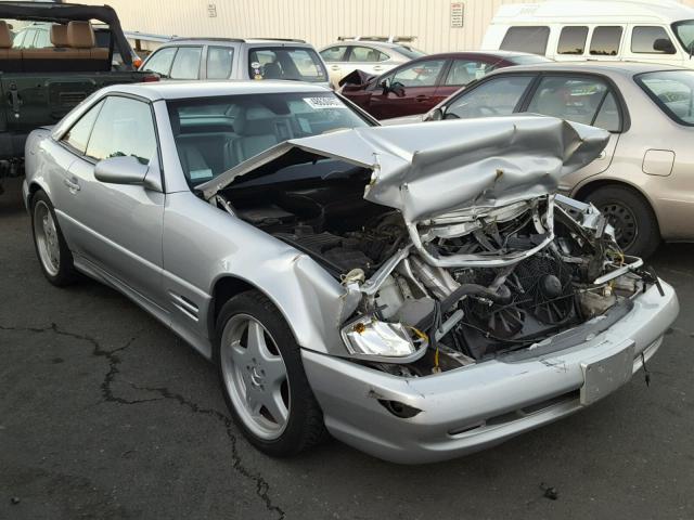 WDBFA68F91F199033 - 2001 MERCEDES-BENZ SL 500 SILVER photo 1